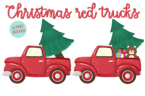 Christmas Red Trucks Embroidery Design Review